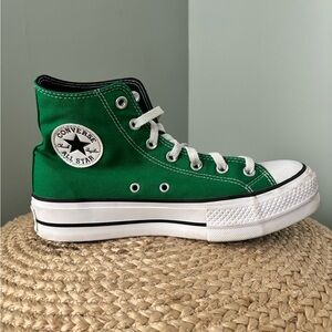 Green platform converse